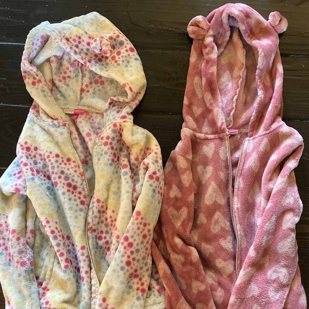 Cozy Kids Jacket Set - Pink and Multicolor